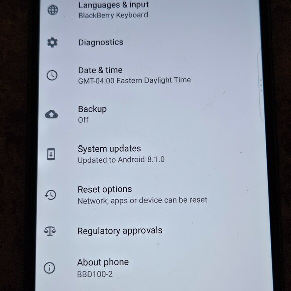 BlackBerry Motion – 32GB – Android 8.1.0 - Picture 13 of 15